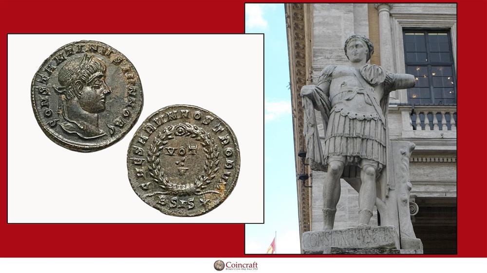 Roman Coins dedicated to Constantine II (former Roman emperor) - Coincraft